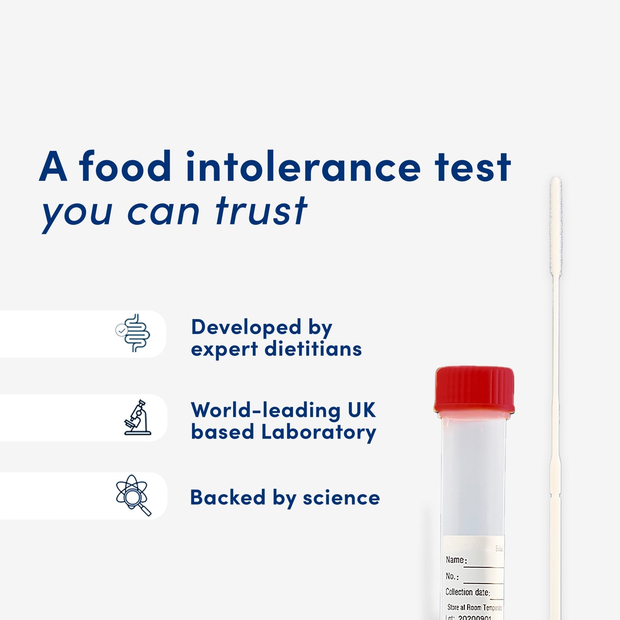 Food intolerance test